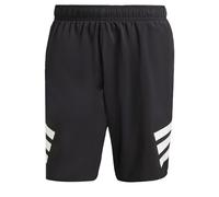 Adidas Uomo Stripes Swim Shorts 8 Inch, Black/White, XS