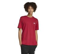 adidas Uomo Summer Slide Trim Graphic T-Shirt, Active Maroon, L