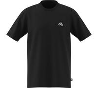 adidas Uomo Summer Slide Trim Graphic T-Shirt, Black, S