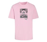adidas Uomo Summer Slides Relax Graphic T-Shirt, True Pink, L
