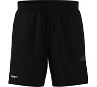 adidas Uomo Tech Essentials Workout 3 Stripes Shorts, Black, XXL 7 Inch