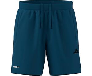 adidas Uomo Tech Essentials Workout 3 Stripes Shorts, Dusky Petrol, M 7 Inch