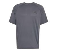 adidas Uomo Tech Essentials Workout T-Shirt, Carbon/Carbon, S