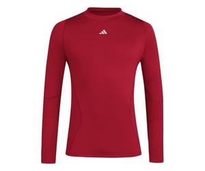 adidas Uomo Techfit Cold.RDY Longsleeve T-Shirt Men, Team Power Red 2, M