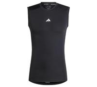 adidas Uomo Techfit Compression Training Sleeveless T-Shirt, Black, 3XL Tall