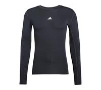 adidas Uomo Techfit Longsleeve T-Shirt Men, Black, S