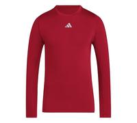 Adidas Uomo Techfit Longsleeve T-Shirt Men, Team Power Red 2, L