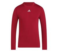 adidas Uomo Techfit Longsleeve T-Shirt Men, Team Power Red 2, S Tall