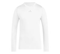Adidas Uomo Techfit Longsleeve T-Shirt Men, White, L