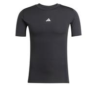 adidas Uomo Techfit Short Sleeve tee Men, Black, S Tall