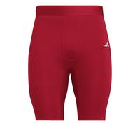 adidas Uomo TECHFIT SHORT TIGHT MEN, team power red 2, L