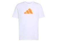 adidas Uomo Tennis Clay IS Not Graphic T-Shirt, White, XXL