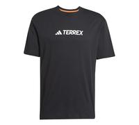 adidas Uomo Terrex Classic Logo T-Shirt, Black, XXL