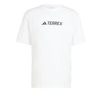 adidas Uomo Terrex Classic Logo T-Shirt, White, XS