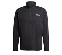 adidas Uomo Terrex Multi Climacool Half Zip Long Sleeve, Black, S