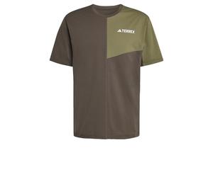 adidas Uomo Terrex Multi Climacool T-Shirt, Shadow Olive, S