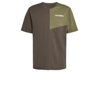 adidas Uomo Terrex Multi Climacool T-Shirt, Shadow Olive, XXL