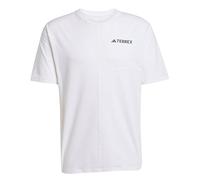 adidas Uomo Terrex Multi Climacool T-Shirt, White, XS