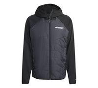 adidas Uomo Terrex Multi CLIMAWARM Insulated Hybrid Hooded Jacket, Black, XS