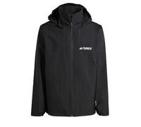 adidas Uomo Terrex Multi Essentials 2 Layer Rain Jacket, black, S