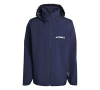 adidas Uomo Terrex Multi Essentials 2 Layer Rain Jacket, legend ink, XL