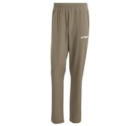 adidas Uomo Terrex Multi Essentials Stretch Pants, Olive Strata, M Tall