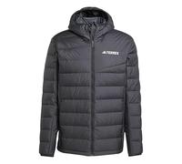 adidas Hombre Terrex Multi Light Down CLIMAWARM Hooded Jacket, Black, L