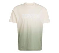 adidas Uomo Terrex Multi tee Meadow Pack, Wonder White/Green, XS