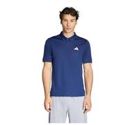 adidas Uomo Workout Essentials Base Polo Shirt, Dark Blue, XS