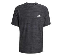 adidas Uomo Workout Essentials Flex T-Shirt, Black Melange, L