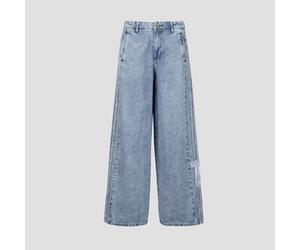 adidas Vaqueros acampanado / anchos ADIBREAK MID-RISE WIDE-LEG DENIM PANTS in Azul US 30 / 32