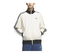 Adidas - Velour Classic Track Top - Sport - unisex - Blanco - L -