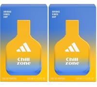 adidas Vibes Chill Zone Eau de Parfum, 100 ml (Paquete de 2)