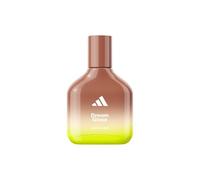 adidas Vibes Dream Glaze Eau de Parfum Fragancia Unisex | Perfume deportivo gourmand y ambarino con notas de bergamota, chocolate negro, rosa, vainilla y praliné, larga duración.