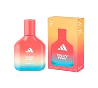 Adidas Vibes Happy Feels Eau de Parfum para todos, vibrante y vigorizante, fragancia de larga duración, pomelo y jazmín, 50 ml