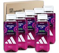 adidas Vibes Spark Up Good Mood Gel de ducha TopDealMile 6 x 250 ml Gel de ducha