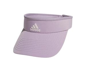 adidas Visera para Mujer, Sombrero Deportivo con Clip para el Sol para Deporte y Entrenamiento, Morado Higo preamado/Rosa Malva