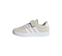 adidas VL Court 3.0 Hook and Loop Shoes Kids, Zapatillas Unisex niños, Aluminium Cloud White Aluminium, 30.5 EU