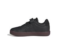adidas VL Court 3.0 Hook and Loop Shoes Kids, Zapatos Unisex niños, Core Black/Core Black/Aurora Ruby, 33 1/2 EU