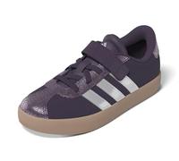 adidas Unisex niños VL Court 3.0 Shoes Children, Aurora Plum/Zero Metalic/Pink Gum, 33 EU