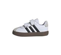 adidas VL Court 3.0 Shoes Infants, Zapatos, Cloud White/Core Black/Grey One, 25 EU