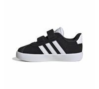 adidas VL Court 3.0 Shoes Infants, Zapatos Unisex niños, Core Black/Cloud White/Core Black, 23 EU