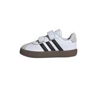 adidas VL Court 3.0 Shoes Kids, Zapatos Unisex Adulto, Cloud White/Core Black/Grey One, 39 1/3 EU