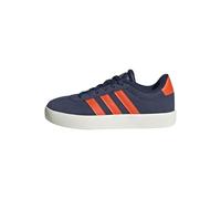 adidas VL Court 3.0 Shoes Kids, Zapatilla de Deporte Unisex niños, Dark Blue Impact Orange Gold Met, 38 2/3 EU