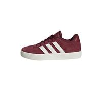 adidas VL Court 3.0 Shoes Kids, Zapatilla de Deporte Unisex niños, Shadow Red Off White Cloud White, 30 EU