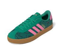 adidas VL Court 3.0 Shoes, Zapatillas Mujer, Court Green Bliss Pink Gold Met, 39 1/3 EU