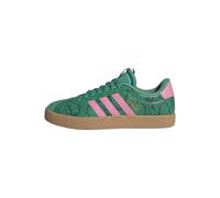 adidas VL Court 3.0 Shoes, Zapatillas Mujer, Court Green Bliss Pink Gold Met, 40 2/3 EU
