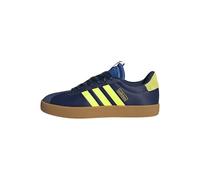 adidas VL Court 3.0 Shoes, Zapatillas Mujer, Dark Blue Hi Res Yellow Gold Met, 40 EU