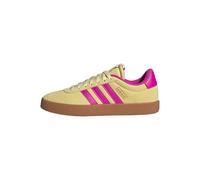 adidas VL Court 3.0 Shoes, Zapatillas Mujer, Powder Yellow Shock Pink Gold Met, 38 2/3 EU