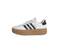 adidas VL Court Bold Shoes Junior, Zapatos Unisex niños, Cloud White/Core Black/Gum, 37 1/3 EU